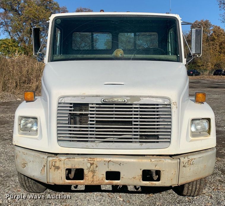 image for item MH9859 1999 Freightliner FL60 dump flatbed truck