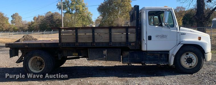 image for item MH9859 1999 Freightliner FL60 dump flatbed truck