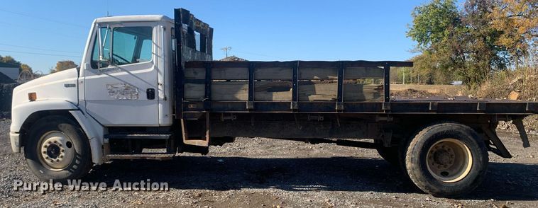 image for item MH9859 1999 Freightliner FL60 dump flatbed truck
