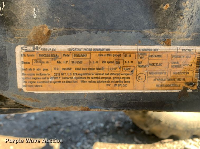 image for item MH9860 2011 New Holland TD5050 MFWD tractor