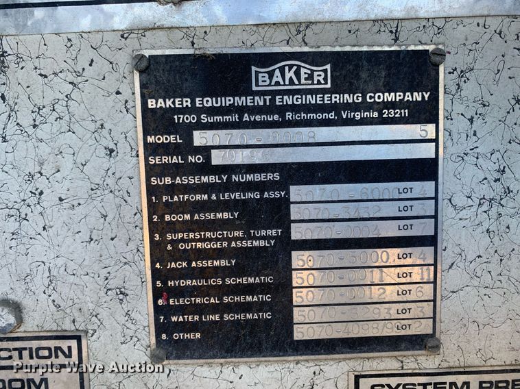 image for item MH9862 1979 Mack 75 ladder fire truck