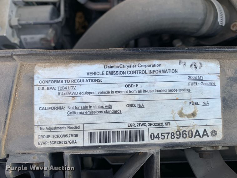 image for item MH9866 2008 Dodge Charger