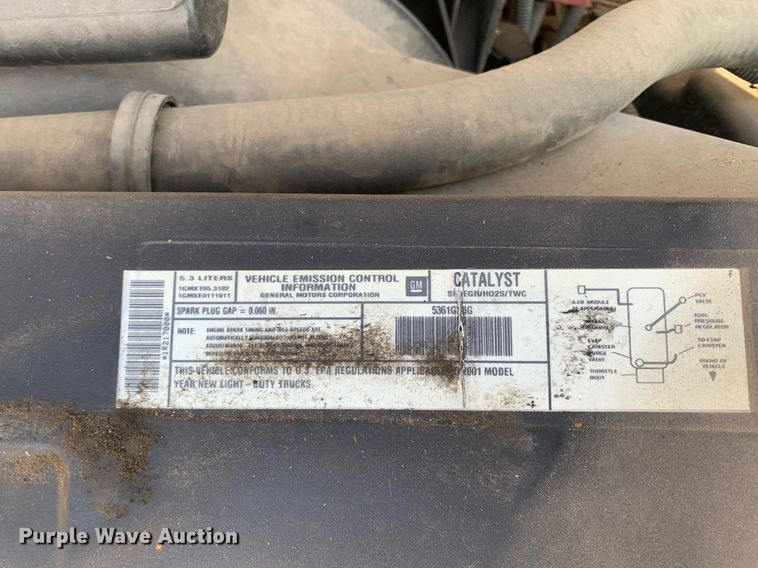 image for item MH9867 2001 Chevrolet Tahoe SUV