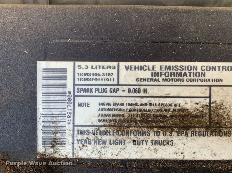 image for item MH9867 2001 Chevrolet Tahoe SUV