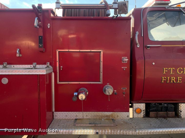 image for item MH9868 1984 GMC C7000  pumper fire truck