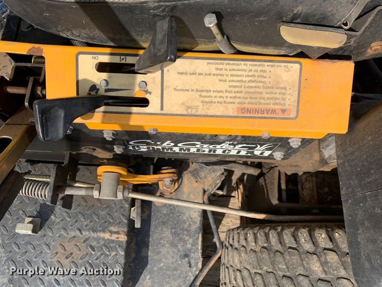 image for item MH9885 Cub Cadet The Tank M60  ZTR lawn mower