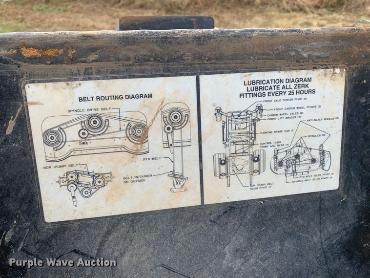image for item MH9885 Cub Cadet The Tank M60  ZTR lawn mower