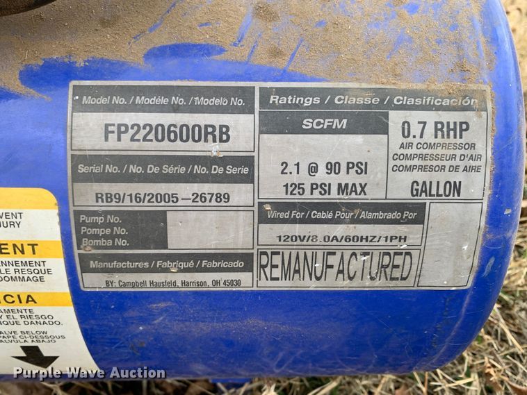 image for item MH9889 (2) air compressors