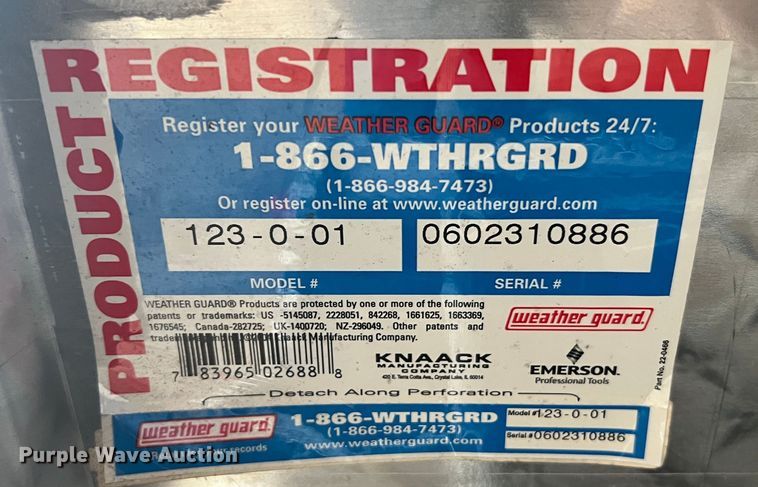 image for item MS9024 (6) Weather Guard toolboxes