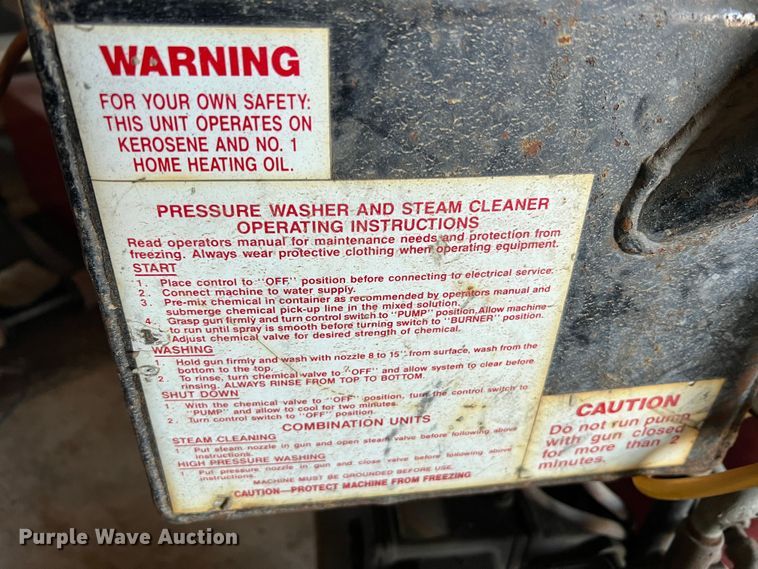 image for item MS9027 BDC  pressure washer