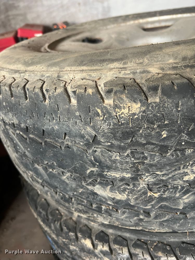 image for item MS9034 (4) LT245/70R17 tires and wheels