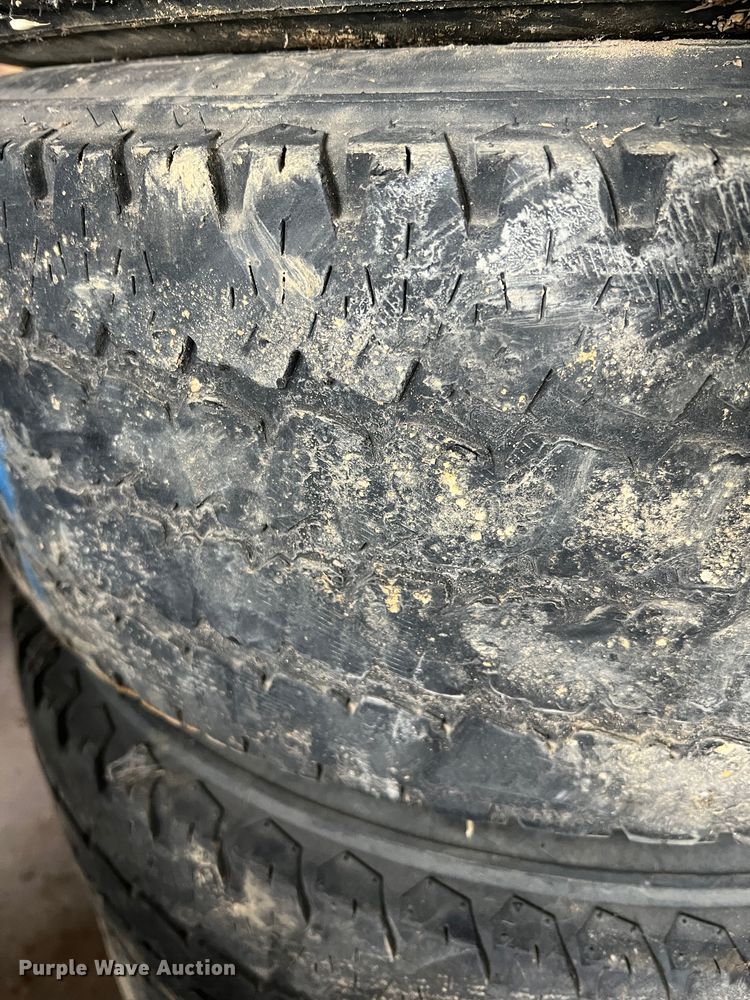 image for item MS9034 (4) LT245/70R17 tires and wheels