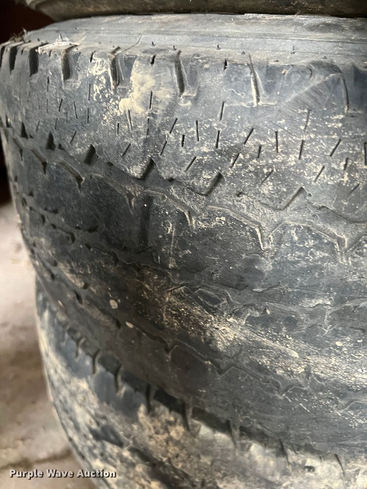 image for item MS9034 (4) LT245/70R17 tires and wheels