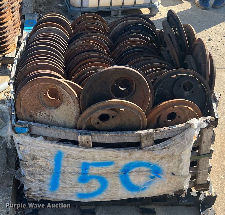 image for item MS9036 (330) Clay & Bailey 2380-01-1012 water meter covers