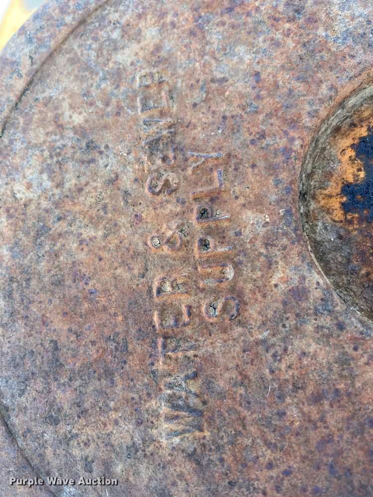 image for item MS9036 (330) Clay & Bailey 2380-01-1012 water meter covers