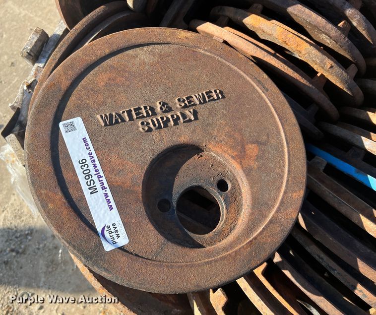 image for item MS9036 (330) Clay & Bailey 2380-01-1012 water meter covers