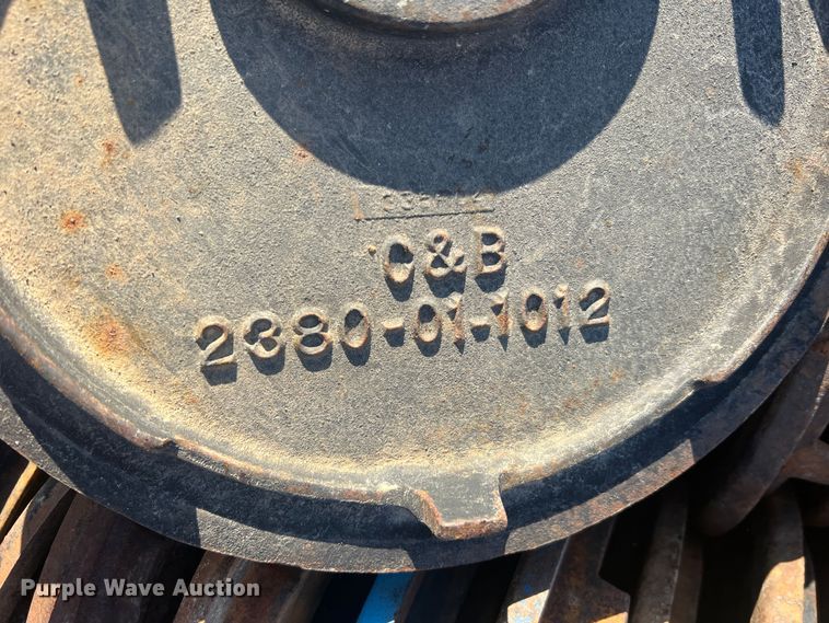 image for item MS9036 (330) Clay & Bailey 2380-01-1012 water meter covers