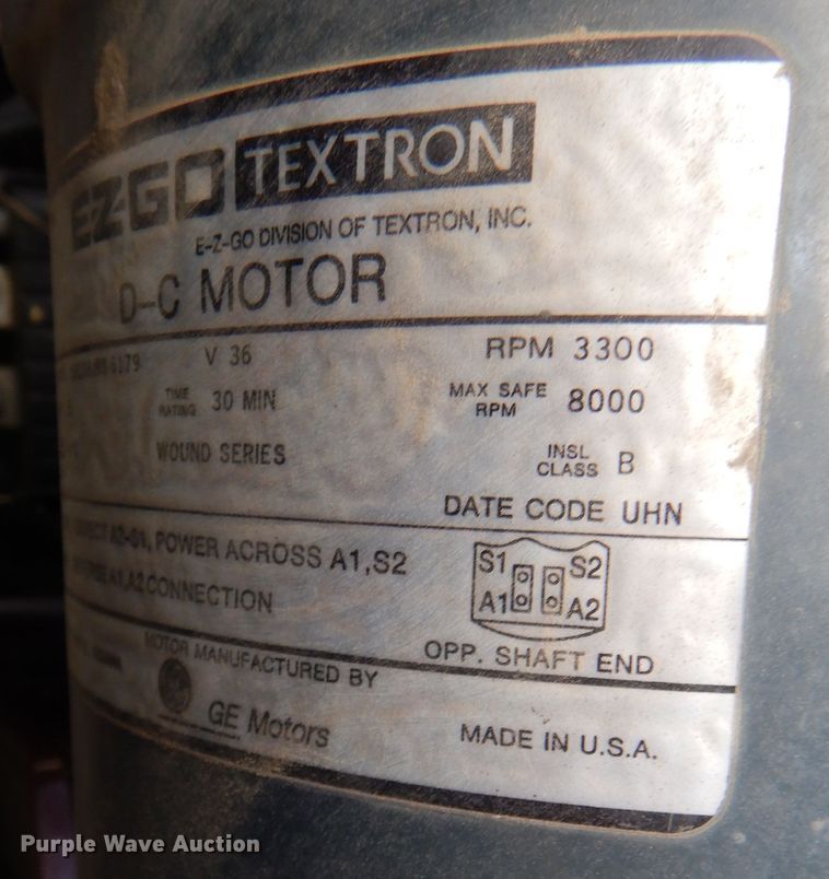 image for item MT9850 Ez-go XT-500  golf cart