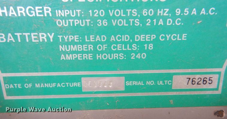 image for item MT9850 Ez-go XT-500  golf cart