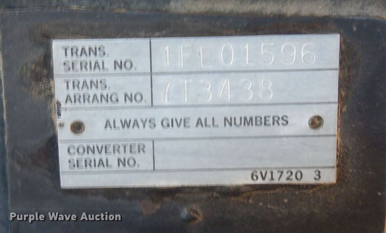 image for item DF8120 1992 Caterpillar Challenger 65B  tractor