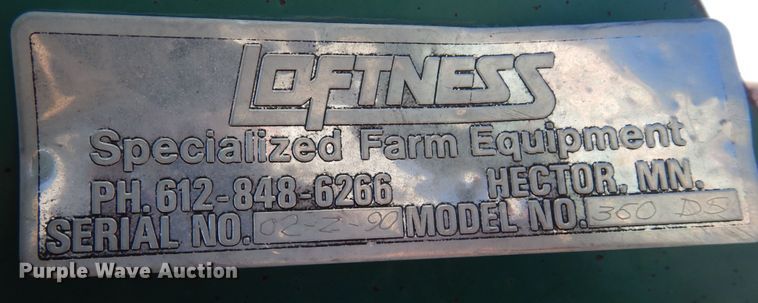 image for item DF8146 Loftness 360 DS  stalk chopper