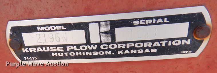 image for item DF8147 Krause 2196W  disk