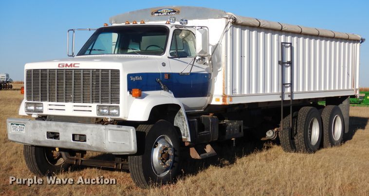 image for item DF8159 1988 GMC TopKick  grain truck