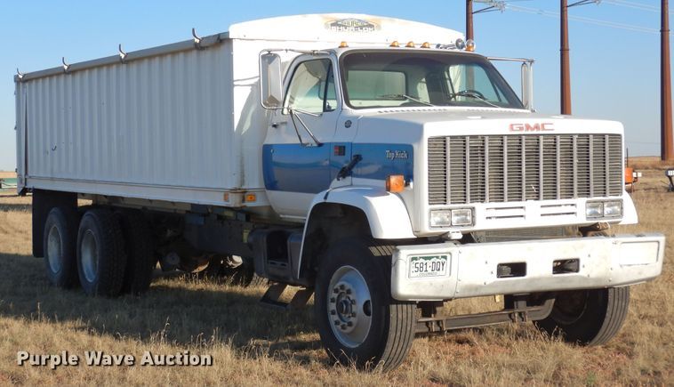 image for item DF8159 1988 GMC TopKick  grain truck
