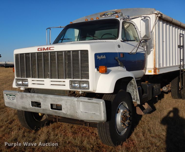 image for item DF8159 1988 GMC TopKick  grain truck