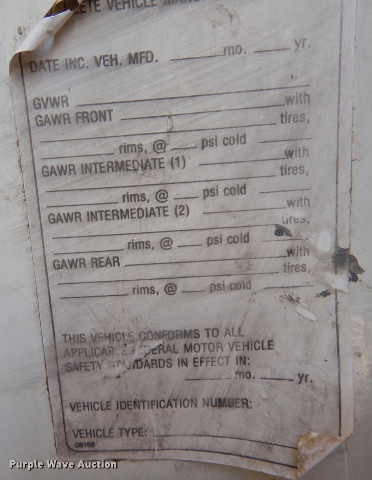 image for item DF8159 1988 GMC TopKick  grain truck