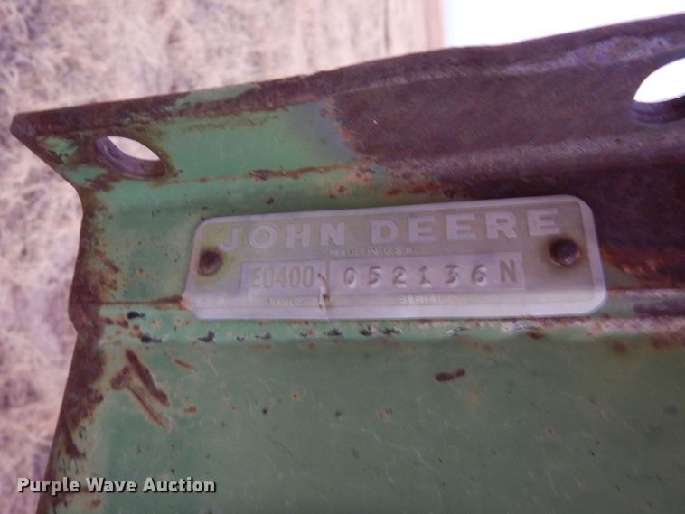 image for item DF8198 John Deere 400  rotary hoe