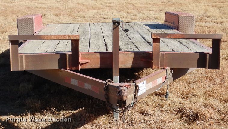 image for item DF8205 2003 Eagle Trailer Co  equipment trailer