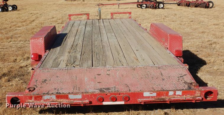 image for item DF8205 2003 Eagle Trailer Co  equipment trailer