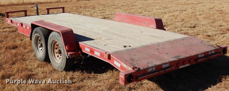 image for item DF8205 2003 Eagle Trailer Co  equipment trailer