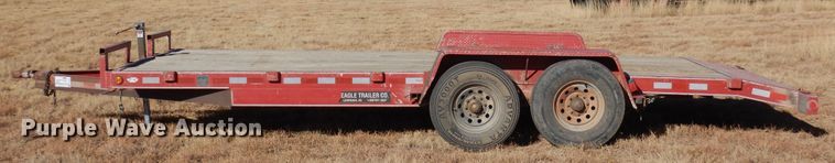 image for item DF8205 2003 Eagle Trailer Co  equipment trailer
