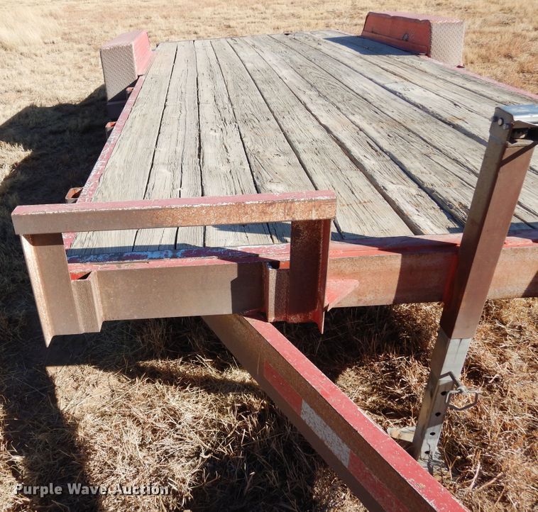 image for item DF8205 2003 Eagle Trailer Co  equipment trailer