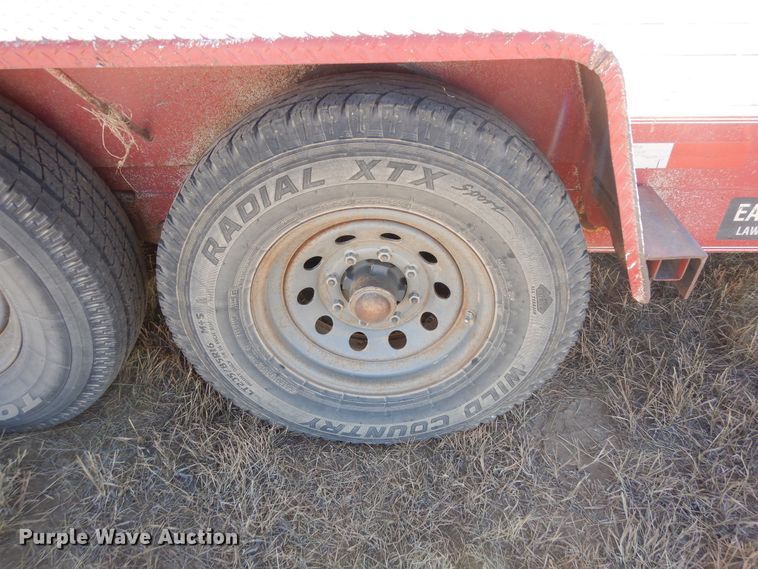 image for item DF8205 2003 Eagle Trailer Co  equipment trailer