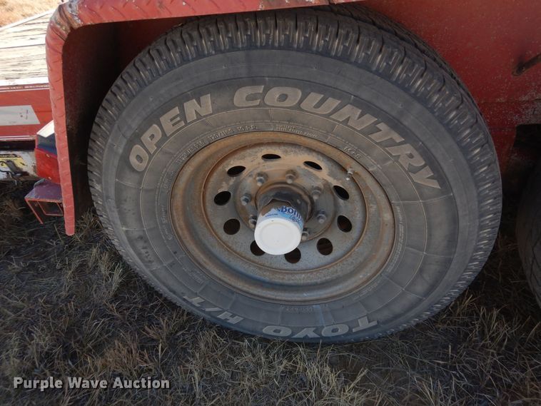 image for item DF8205 2003 Eagle Trailer Co  equipment trailer