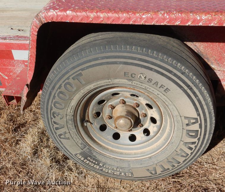 image for item DF8205 2003 Eagle Trailer Co  equipment trailer