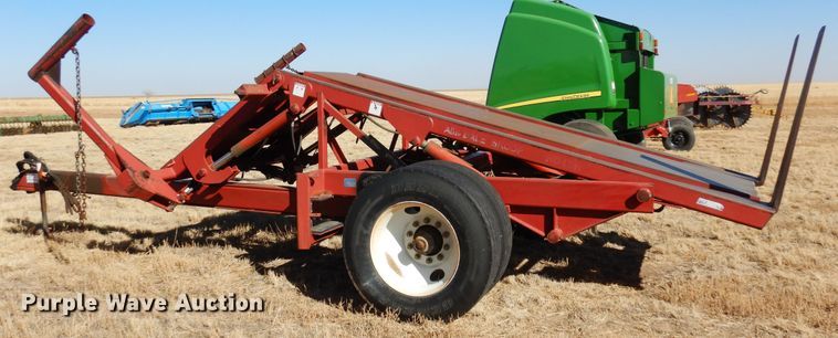 image for item DF8209 2000 Pro Ag Designs HD4SR  bale stacker