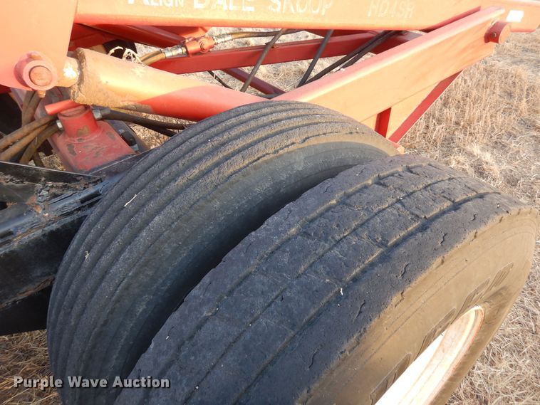 image for item DF8209 2000 Pro Ag Designs HD4SR  bale stacker