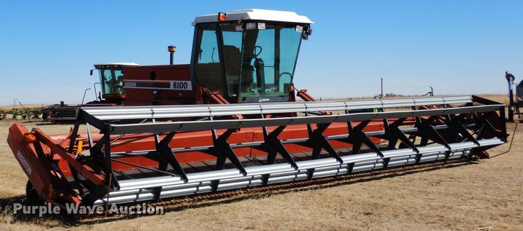 image for item DN6261 1996 Hesston 8100  windrower