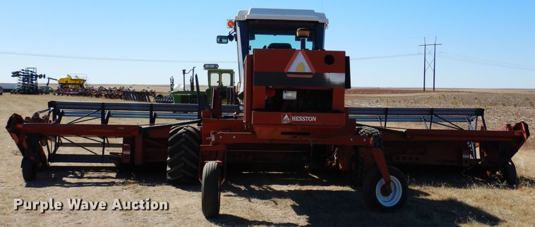 image for item DN6261 1996 Hesston 8100  windrower