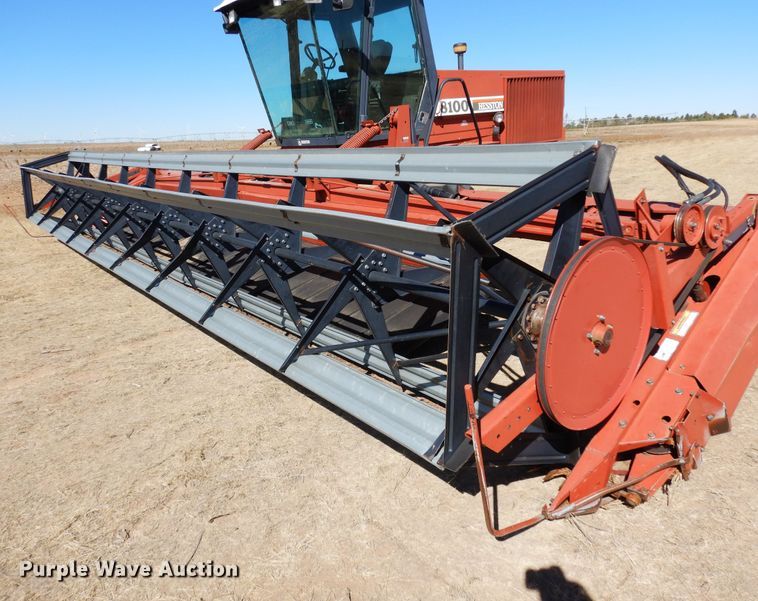 image for item DN6261 1996 Hesston 8100  windrower