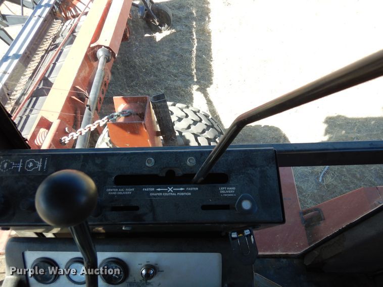 image for item DN6261 1996 Hesston 8100  windrower