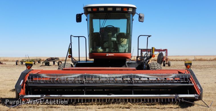 image for item DN6264 2002 Hesston 8450  windrower