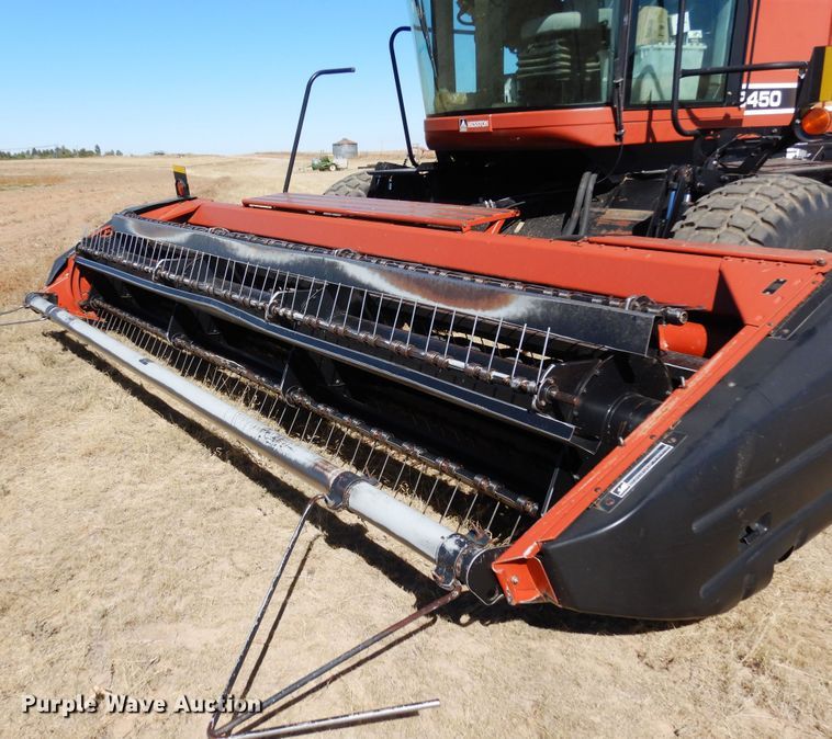 image for item DN6264 2002 Hesston 8450  windrower