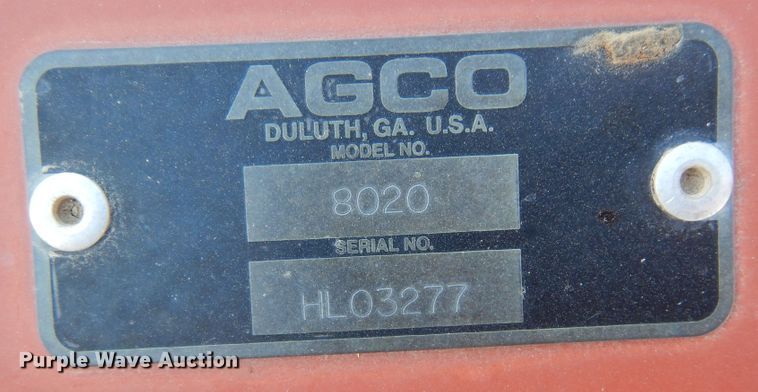 image for item DN6264 2002 Hesston 8450  windrower