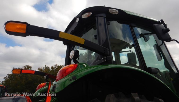 image for item DO1648 2022 John Deere 6155M  MFWD tractor