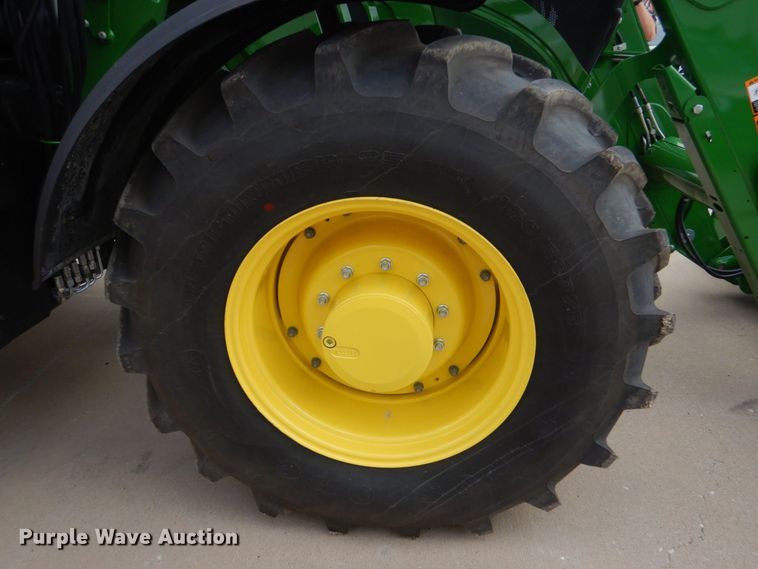 image for item DO1648 2022 John Deere 6155M  MFWD tractor